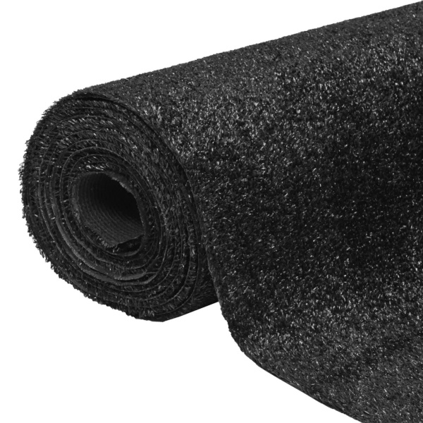 Gazon Artificial 1,5 x 5 m / 7-9 mm Negru 43880